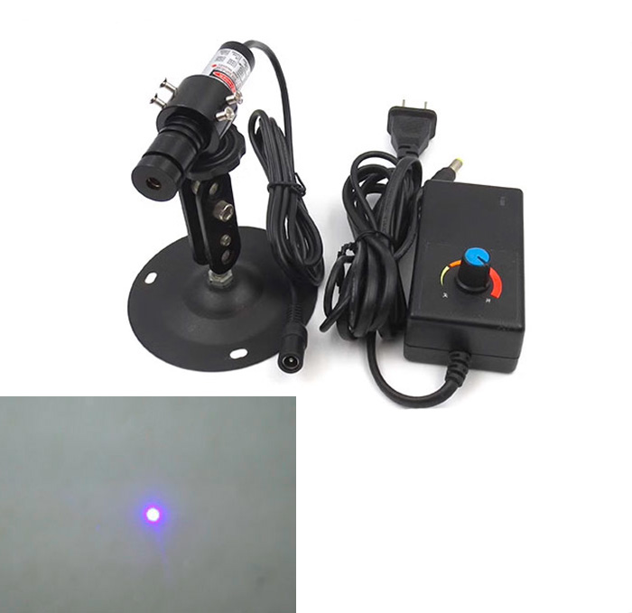 405nm 5mW~400mW Blue-violet Laser Module Dot Ultra-small Perfect Circle Φ12*60mm/Φ16*82mm
